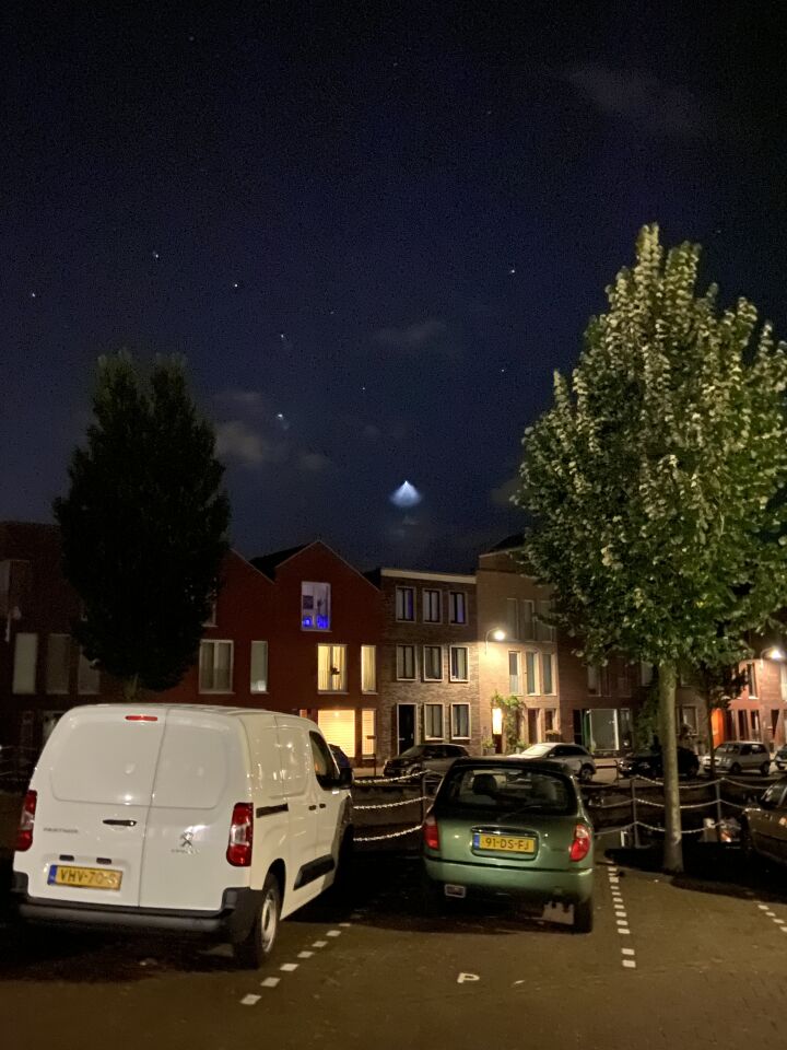 Vierkant licht naar beneden foto