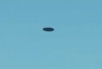 UFO in vlagtwedde(schijfachtig iets foto