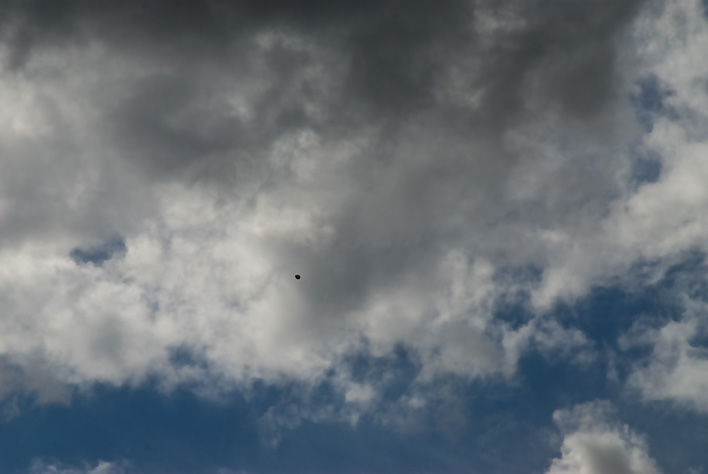 Bol boven Amsterdam foto