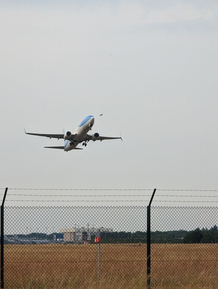 Ik stond om 20.00 op spotters plaats in Eindhoven en ik maakte wat fotos foto