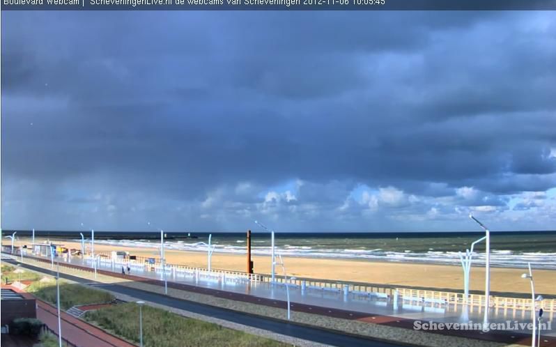 2 witte bollen webcam scheveningen foto