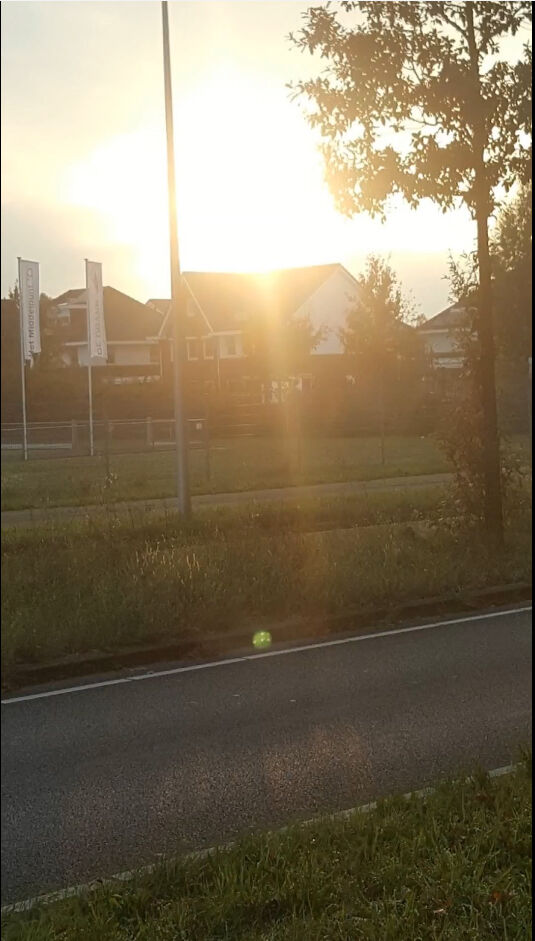 Groene bol ter grote van een tennisbal foto