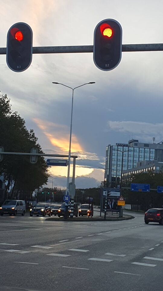 Scherp afgekaderd rechthoekig lichtvlak foto