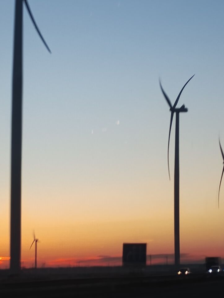 3 lichtjes die vaak formatie van driehoek aanamen foto