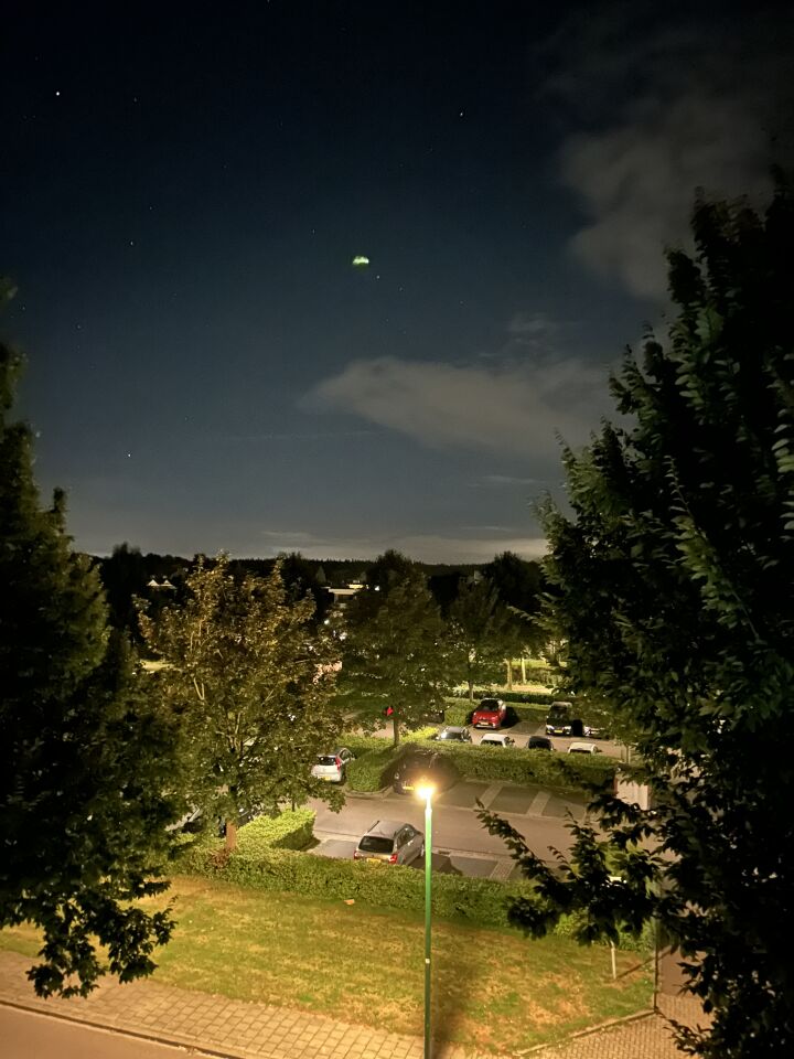 Fel object binnen 1 minuut veranderd van locatie foto