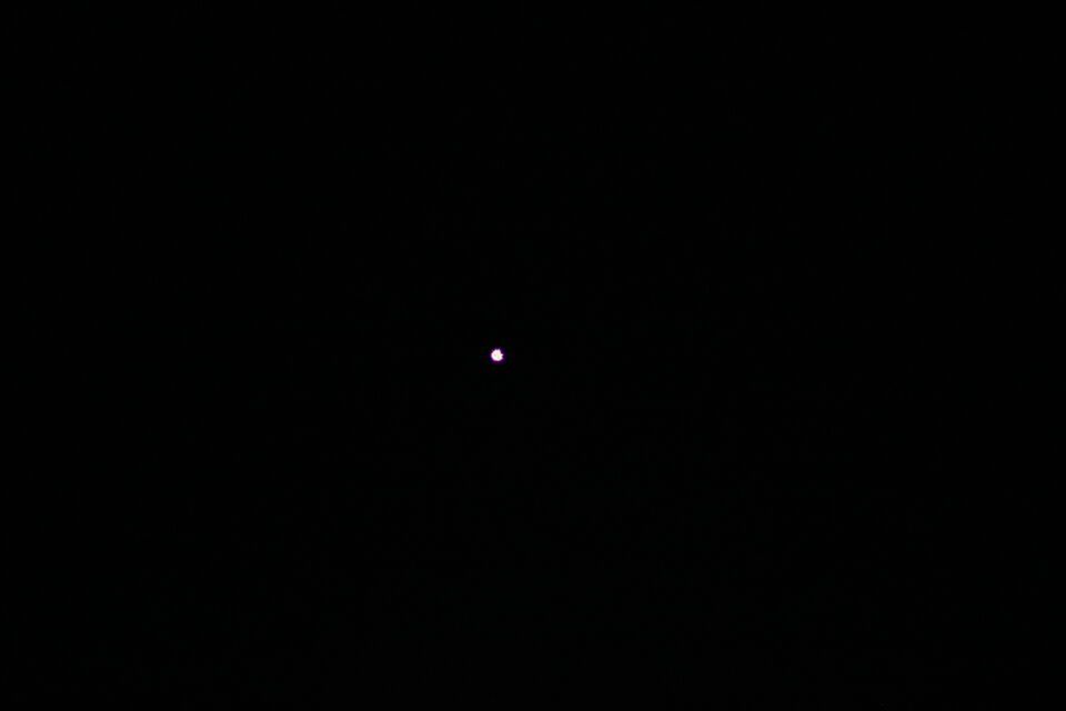 Ster/Bol vormig (plasma?) object foto