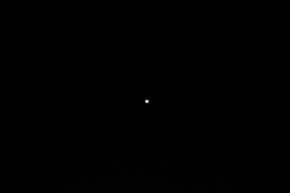 Ster/Bol vormig (plasma?) object foto