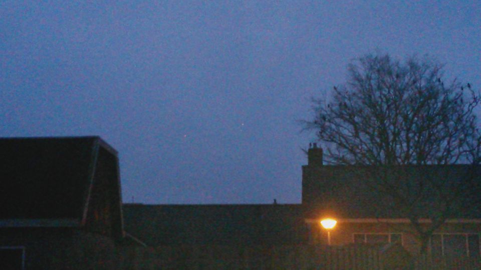 UFOs boven sint nicolaasga foto