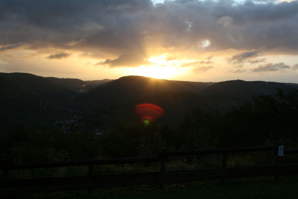 Vreemd lichtschijnsel foto