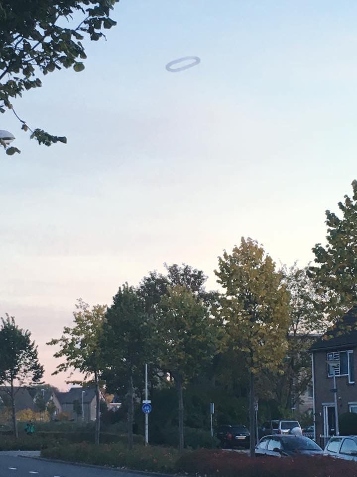 Cirkel in de lucht foto